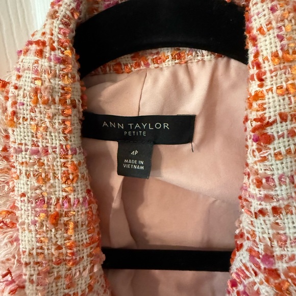 Ann Taylor Multicolor Tweed Blazer - Picture 3 of 3